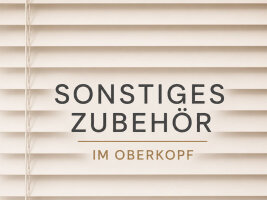 Zubehör im Oberkopf