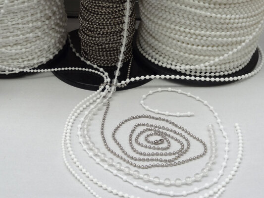 Bedienketten als Meterware auf Ihren Wunsch...