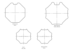 Profilrohr 6/8-kant für RevoLine S