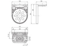 Warema-Rollo mit Kettenzuggetriebe Typ S