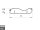 Endkappe Roma DBL 70 links silber