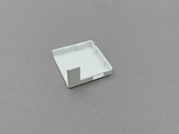 Abdeckkappe für Isodesign-Kettenzug-Jalousie links