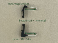 Einhängewinkel mit Federstahl