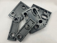 Unterlegplatten für Markisenmontage