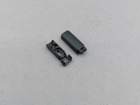 Raffrollo-Spannschuh Kadeco schwarzbraun