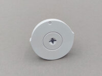 Rollo-Kettenzuggetriebe für 36 mm Welle, Stahl-Flachstift am Lager 9 mm, weiß, PVC ohne Zubehör