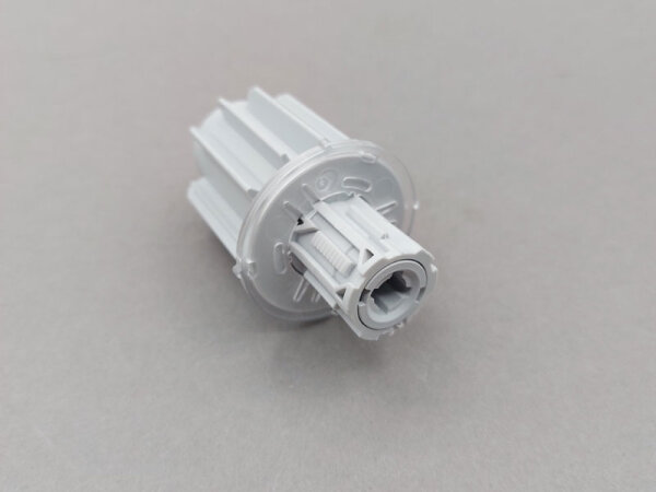 Rollo Walzkappe Teba 36 mm für 9 mm Flachstift, gefedert