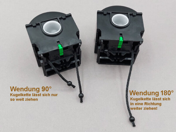 Reversing gearbox for Roma Venetian blind