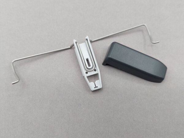 Clamp Bracket Slim anthracite 1 piece