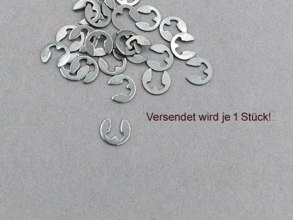 Sicherungsscheibe für Scharnierstift (Insektenschutztüren)
