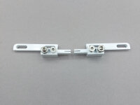 Strap tensioner without accessories, white, pair