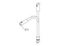 Biegsame Wendewelle 16 cm
