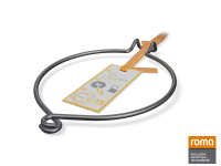 ROMA Wire spring for bearing plate