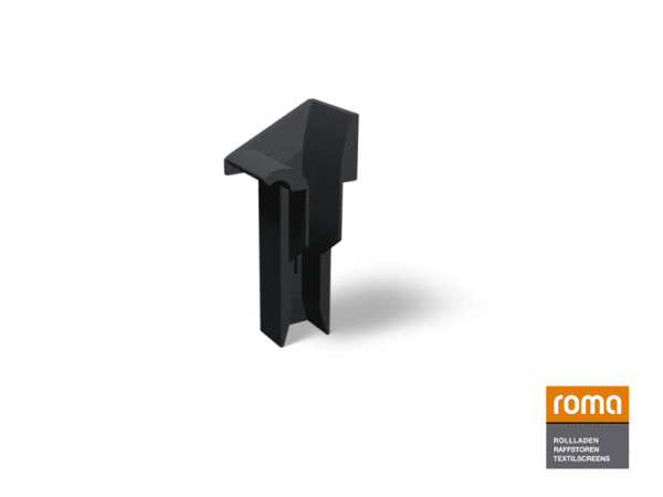 Einlauftrichter Führungsschiene-Neubau 25x22 rechts