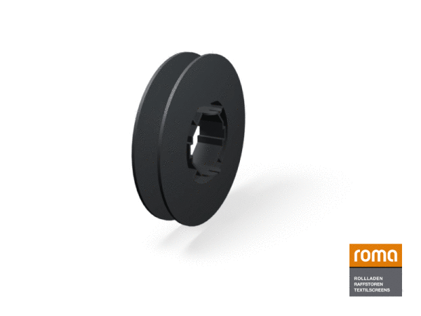 Belt pulley G22-SW60 Ø170, adjustable