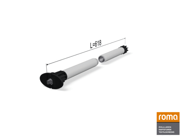 Aufwickelfeder Typ 4 für Roma ISG ab 110 cm Breite