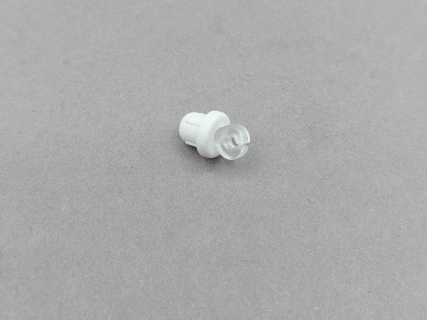 Endkappe für 8 mm mit Pendelführungsöse