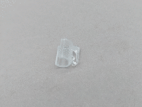 Roman blind clip for 8mm round rod