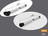 Winding spring for Roma insect screen roller blinds