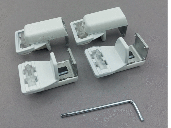 Klemmträger Plissee Kadeco