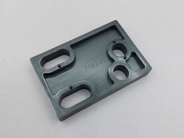 Unterlegplatten 9,7 x 14,8 x 2,0 cm für Markisenmontage