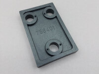 Unterlegplatten 9,1 x 14,0 x 1,7 cm für Markisenmontage