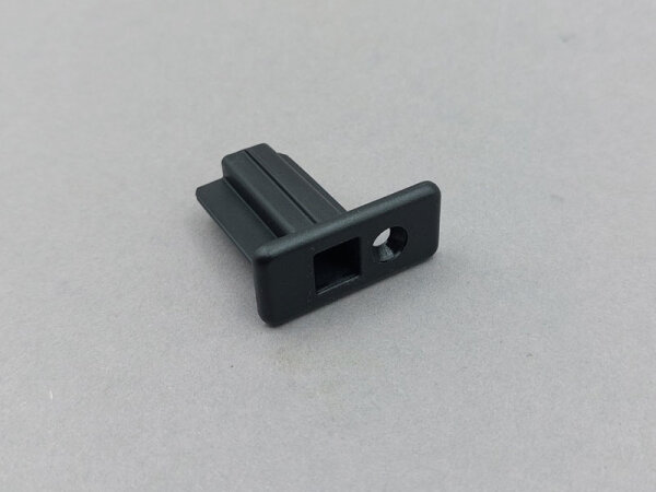 End cap for erwilo window awning rod, black