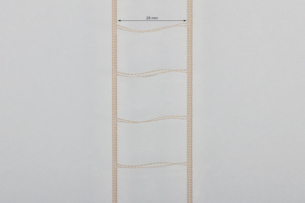 Leiterkordel f&uuml;r 25mm Lamellen hellbeige
