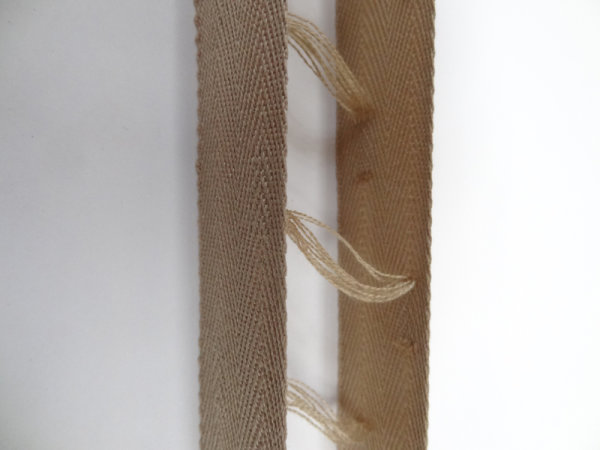 Restbestand - Leiterband für 35 mm Lamellen hellbraun