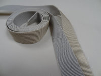23 mm PES Gurtband beige / grau