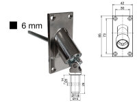Gelenklager 90° 42 mm x 85 mm 4 - Loch, 11,9 mm...