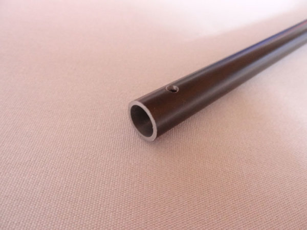 Alu-Rohr 15 x 1,5 mm für Knickgelenkkurbel dunkelbraun eloxiert 150 cm