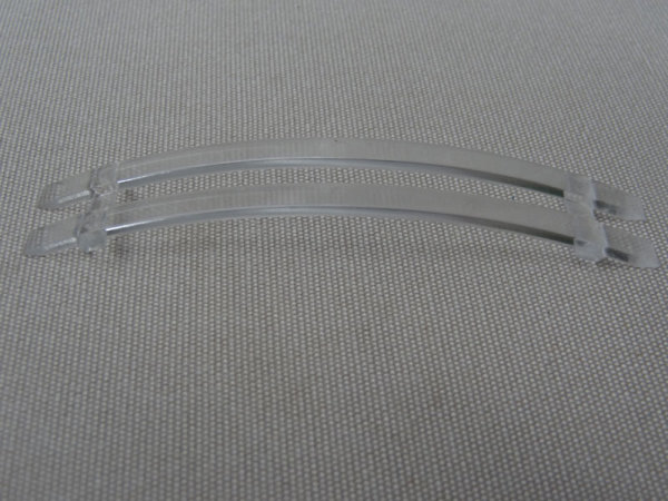 Lamellenclip transparent für 80 mm Lamelle