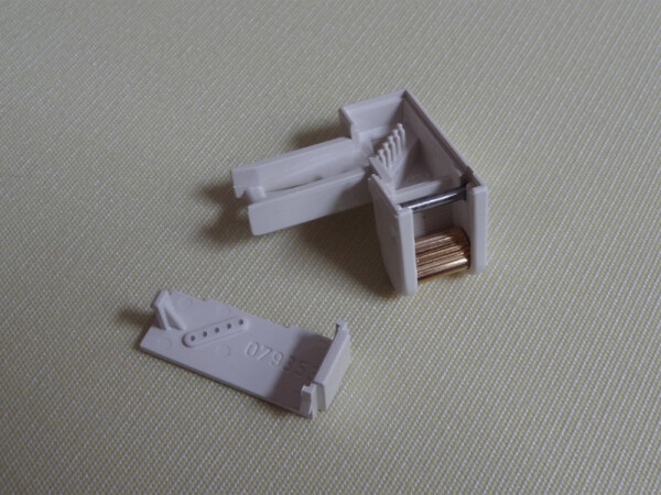 Schnurbremse MHZ Standard, weiß - rechts