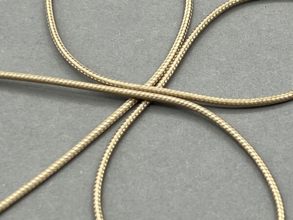 Pull cord 1.7 mm light brown