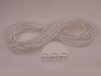 Bedienkette 4,5/6 Endloser Ring weiß Kunststoff Umlauf 400 cm / Bedienlänge 200 cm