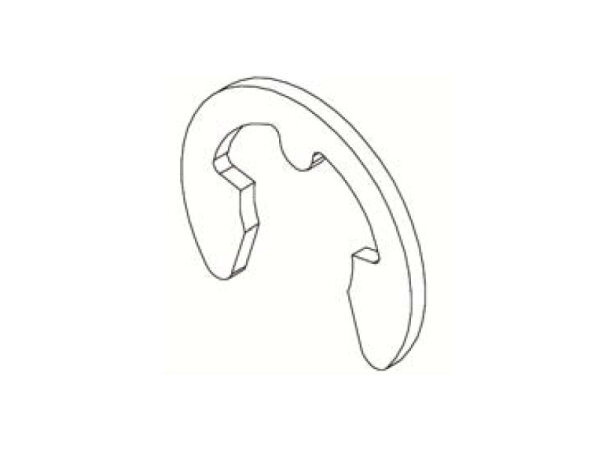 Sicherungsscheibe für Umlenkrolle Tenda DIN6799 08