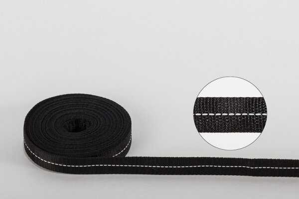 Sonderposten 2 x 535 cm Zugband 12 x 0,7 mm mit 2 angenähten Schlaufen