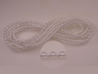 Bedienkette 4,5/6 Endloser Ring transparent Kunststoff Umlauf 200 cm / Bedienlänge 100 cm