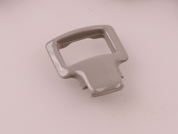 Leiterstegklemme für 8 x 14  grau