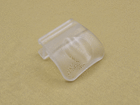 Faltstore-Bediengriff Teba Jalousie "Lift" transparent