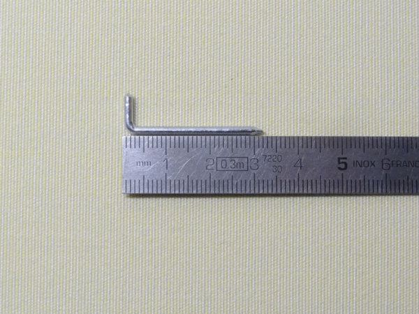 Zugbandstift Stahl rostfrei, 2 x 31 mm, durchgehender Stahlstift
