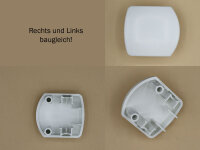 Ausfallprofil-Kappe Lewens Economy, weiß