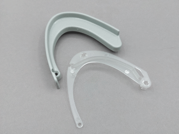 Ausfallprofil-Kappe Lewens Toscana, hellgrau, rechte Kappe