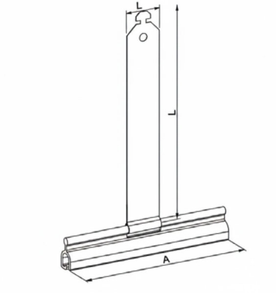 Roller shutter suspension spring for mini-profile