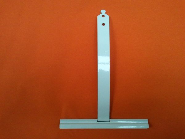 Rollladen-Aufhänger für Normalprofil, 150 x 207 mm, kunststoffbeschichtet, mit Nase