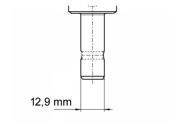 12.9 mm Ø
